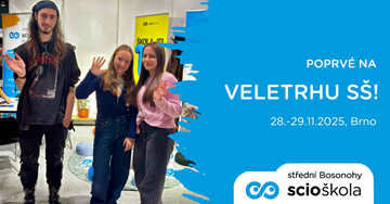 Střední Scioškola Bosonohy Na Veletrhu SŠ Brno 2025